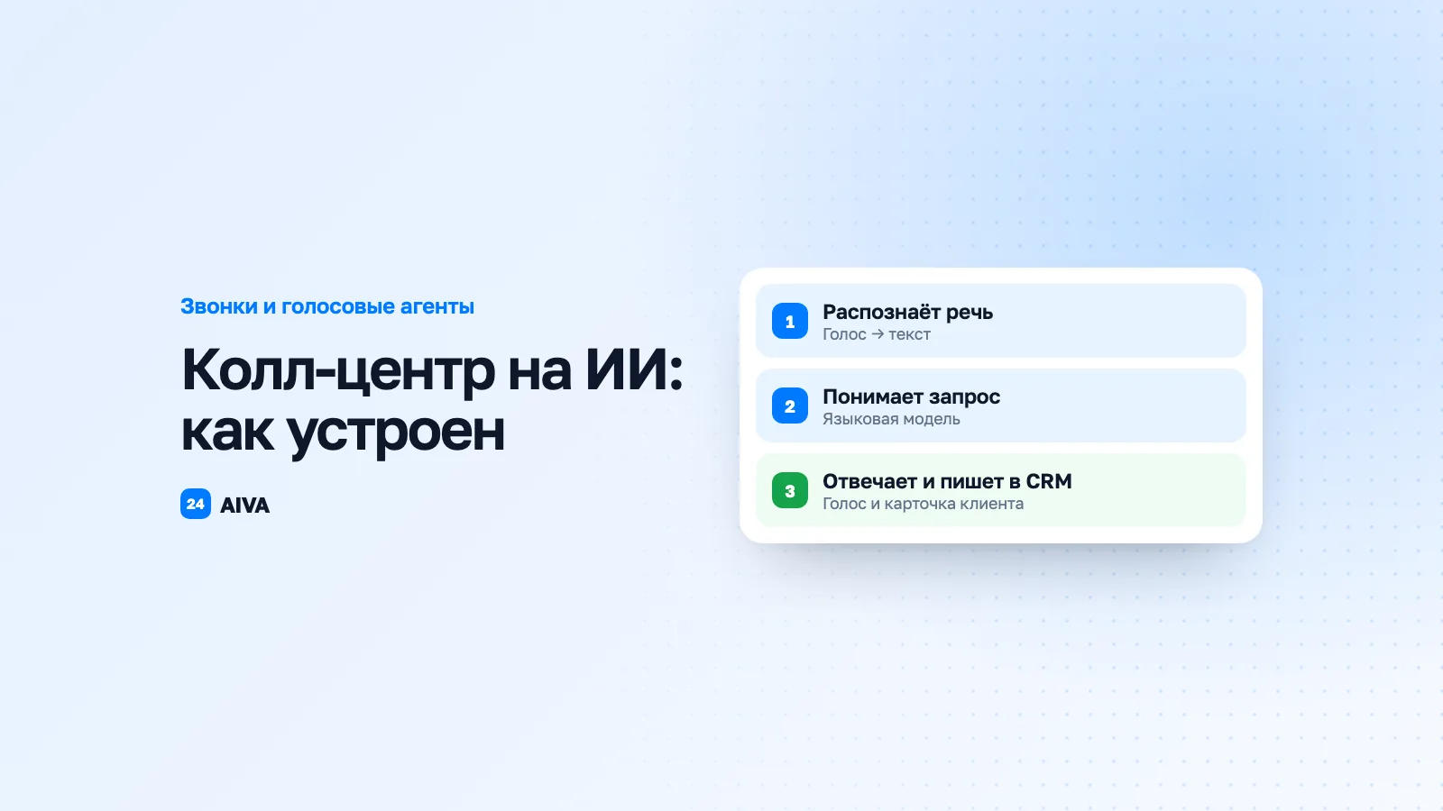Колл-центр на основе искусственного интеллекта: как это работает в 2026